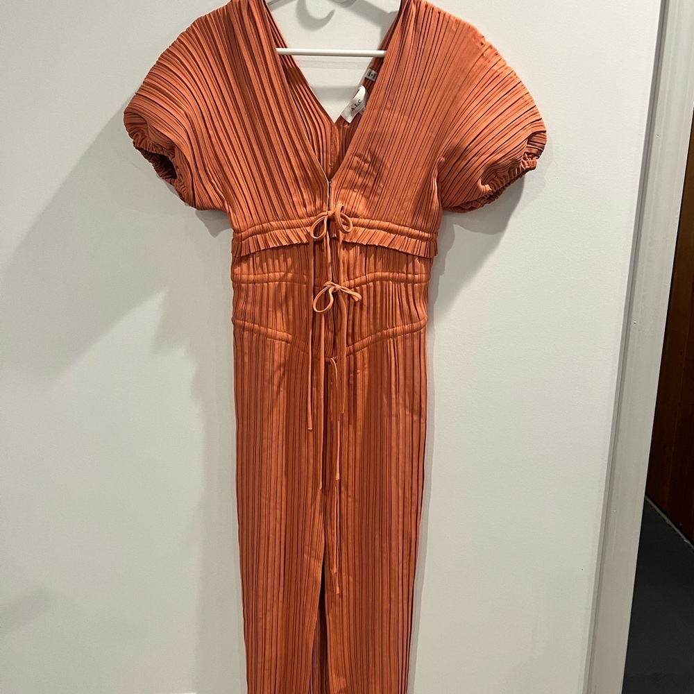NWT ALC Stella pleated party dress